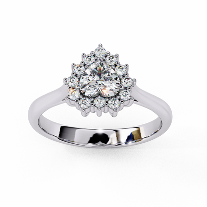 Sweetheart 0.59 Carat Solitaire Ring