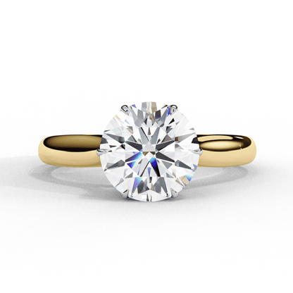 Round 1.92 Carat Solitaire Ring