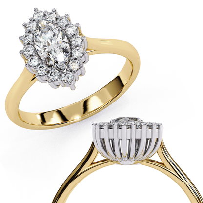 Oval Glow 0.45 Carat Solitaire Ring