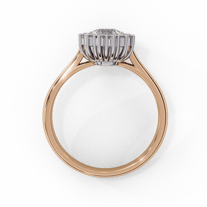 Oval Glow 0.45 Carat Solitaire Ring