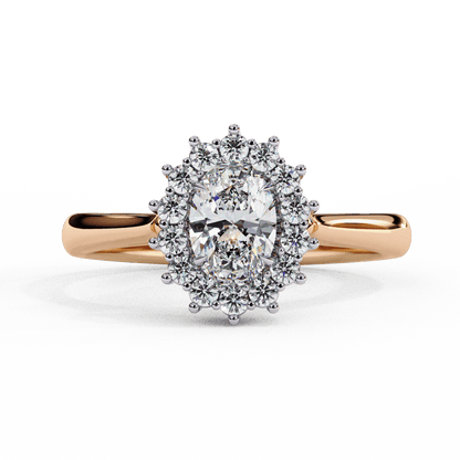 Oval Glow 0.45 Carat Solitaire Ring