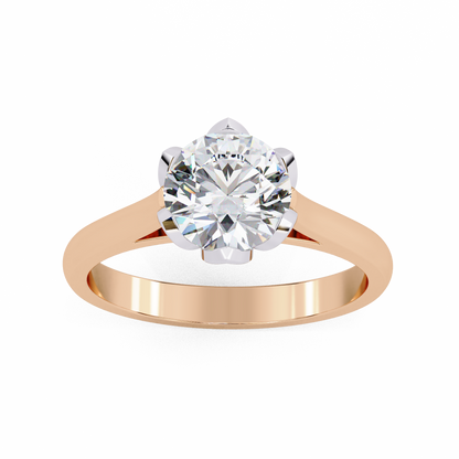 Classic Round Solitaire Ring