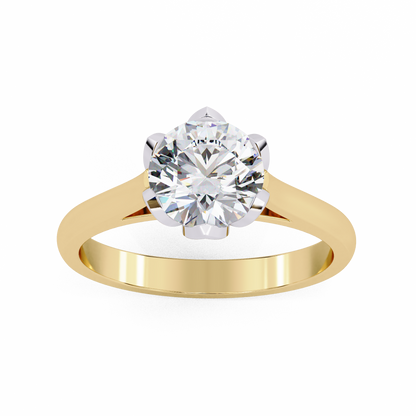Classic Round Solitaire Ring