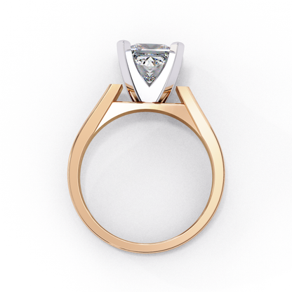 Dominion Princess Cut 1.72 Ct Solitaire Ring