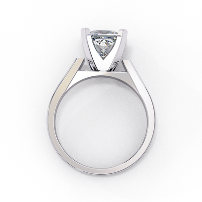 Dominion Princess Cut 1.72 Ct Solitaire Ring