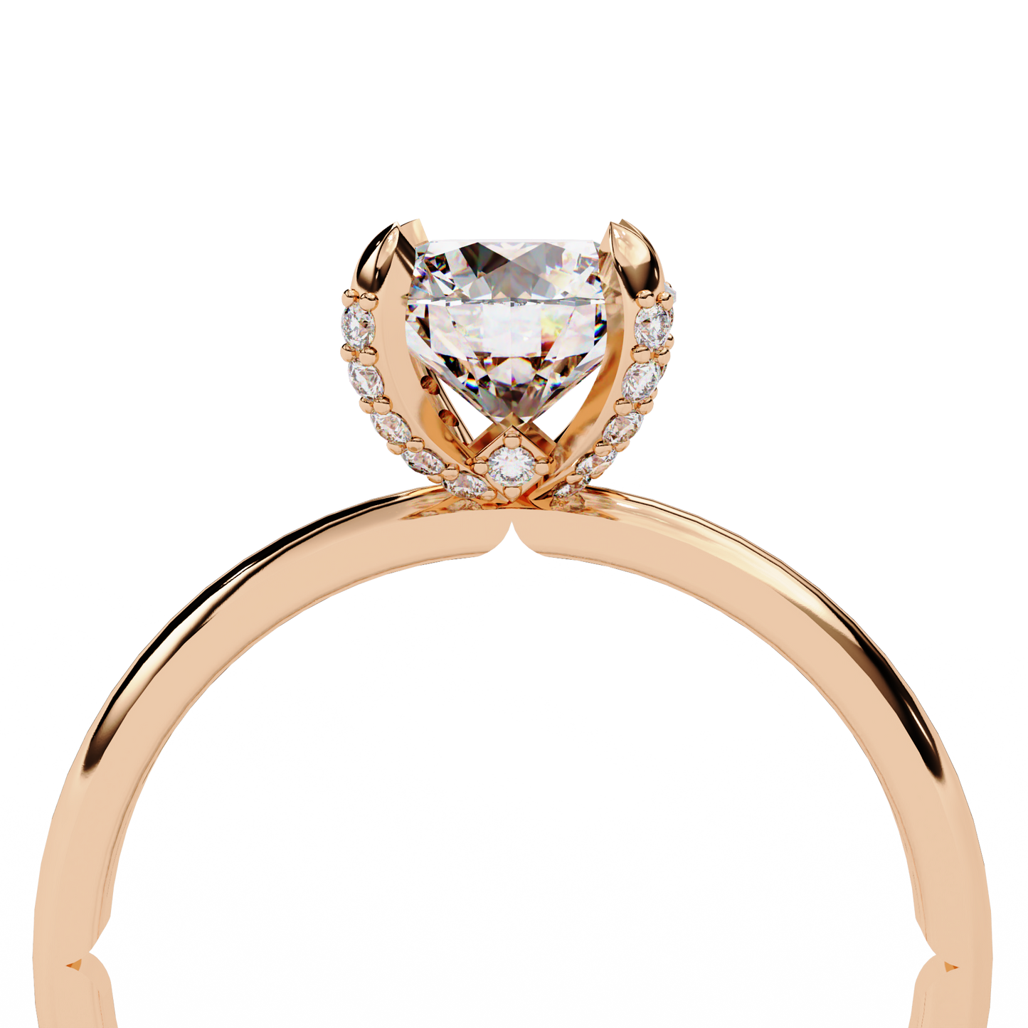 Grace Everyday Round Solitaire Ring