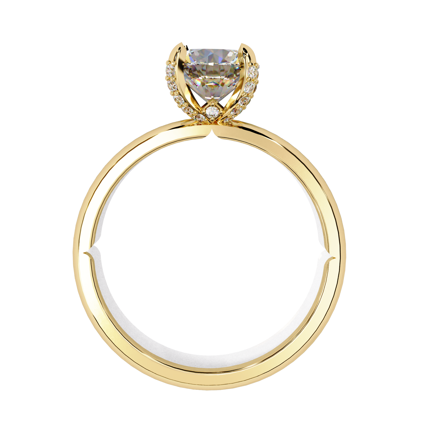 Grace Everyday Round Solitaire Ring