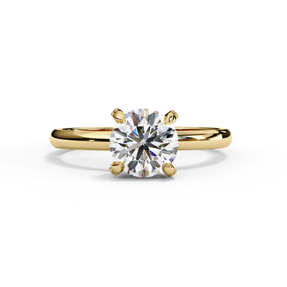 Grace Everyday Round Solitaire Ring