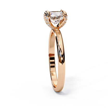 Grace Everyday Round Solitaire Ring