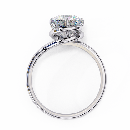 Uni Centre Round Solitaire Ring