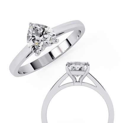 MyHeart 0.83 Carat Solitaire Ring
