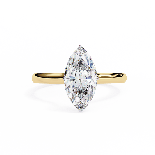 Daily Flaunt Marquise Solitaire Ring