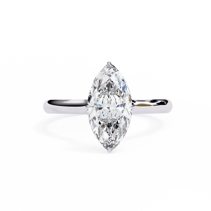 Daily Flaunt Marquise Solitaire Ring