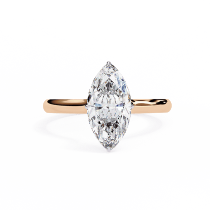 Daily Flaunt Marquise Solitaire Ring