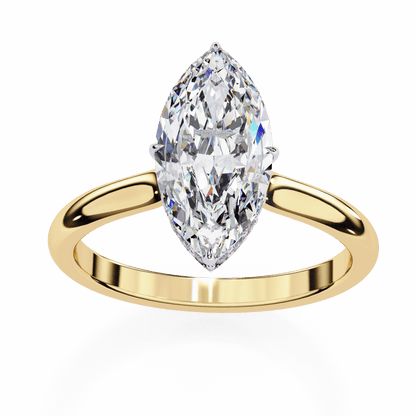 Daily Flaunt Marquise Solitaire Ring