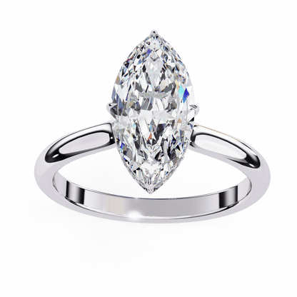 Daily Flaunt Marquise Solitaire Ring