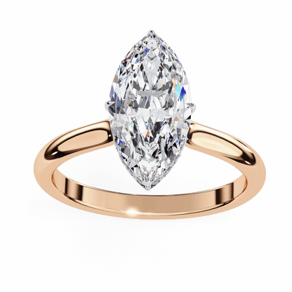 Daily Flaunt Marquise Solitaire Ring