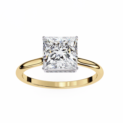 Prima Princess Cut 2.15 Carat Solitaire Ring