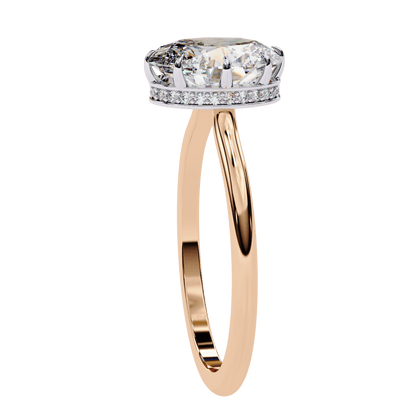 Classic Oval 1.89 Ct Oval Solitaire Ring