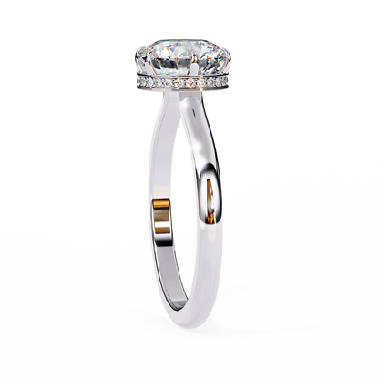 Aurora 2.22 Carat Round Solitaire Ring