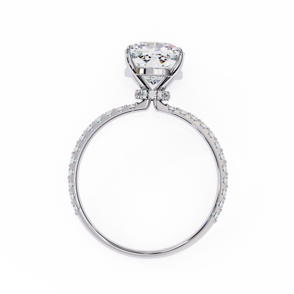 Jasmine Cushion Cut 2.56 Carat Solitaire Ring