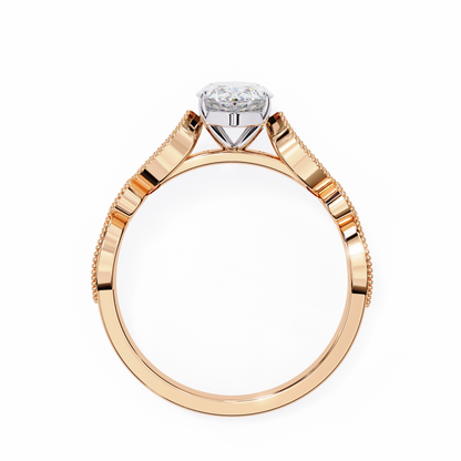 Mesmerizing Marquise Solitaire Engagement ring