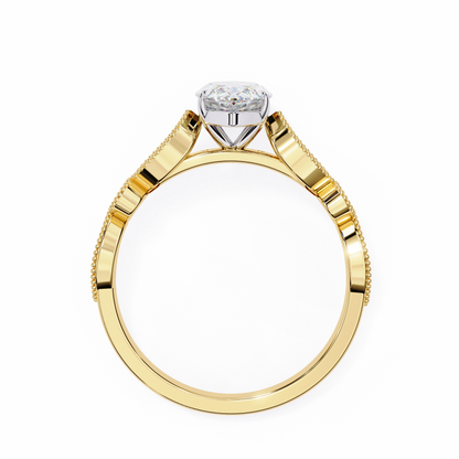 Mesmerizing Marquise Solitaire Engagement ring