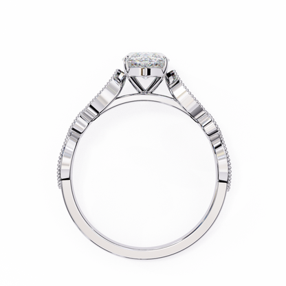 Mesmerizing Marquise Solitaire Engagement ring