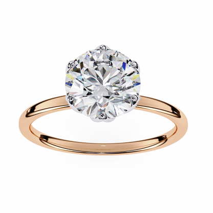 1.92 Carat Round Solitaire Everyday Ring