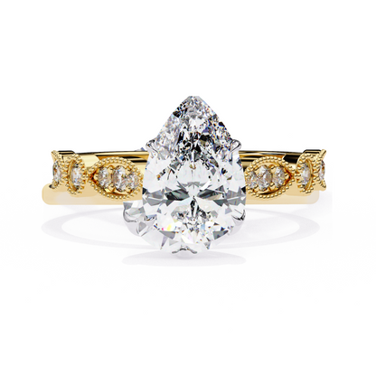 1.92 Carat Round Solitaire Everyday Ring