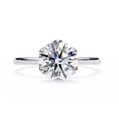 1.92 Carat Round Solitaire Everyday Ring