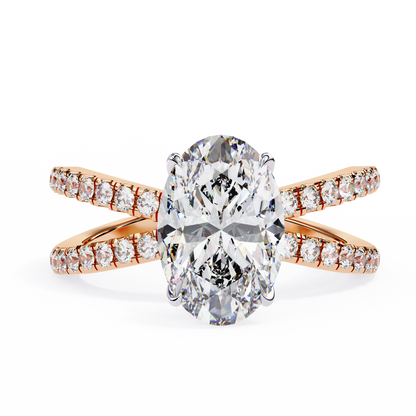 Opaline Oval 1.2 Carat Solitaire Ring