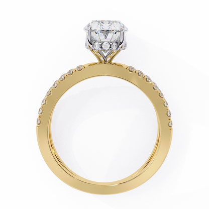 Opaline Oval 1.2 Carat Solitaire Ring