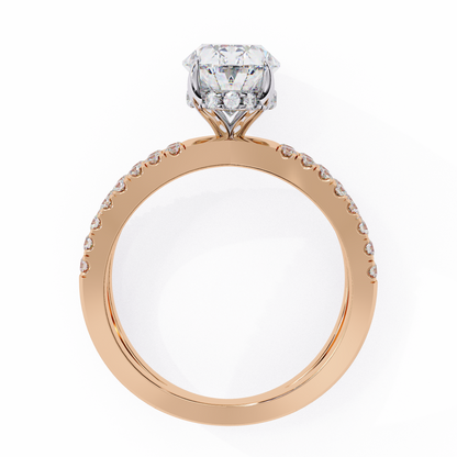Opaline Oval 1.2 Carat Solitaire Ring
