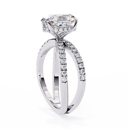 Opaline Oval 1.2 Carat Solitaire Ring
