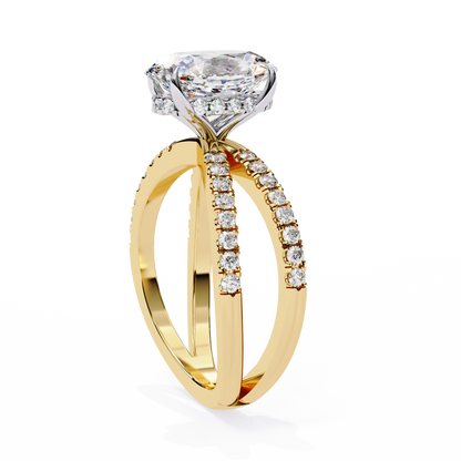 Opaline Oval 1.2 Carat Solitaire Ring