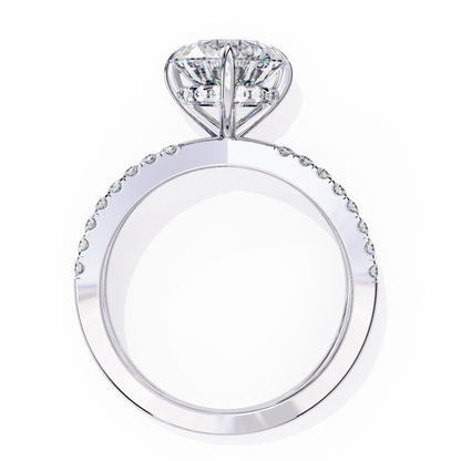 Ora Round 2.27 Carat Solitaire Ring