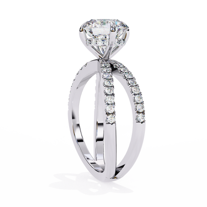 Ora Round 2.27 Carat Solitaire Ring