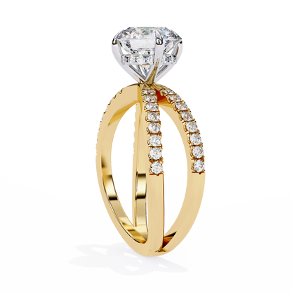 Ora Round 2.27 Carat Solitaire Ring