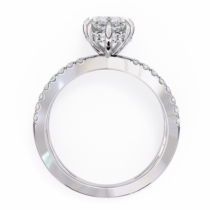 Exquisite Marquise Solitaire Ring