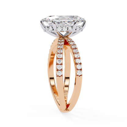 Exquisite Marquise Solitaire Ring