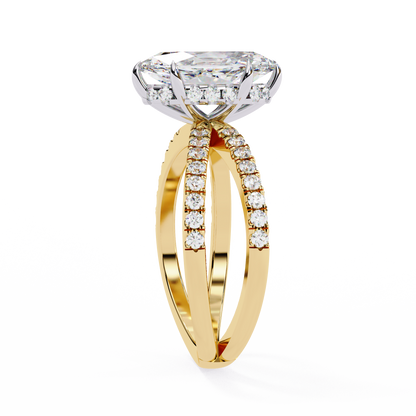 Exquisite Marquise Solitaire Ring