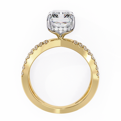Luster Radiant Cut 2.47 Carat Solitaire Ring