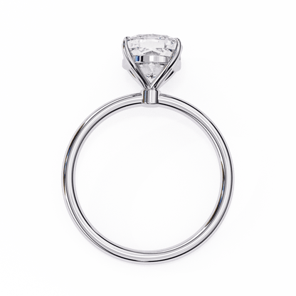 Veloura Cushion Cut 2.56 Carat solitaire Ring