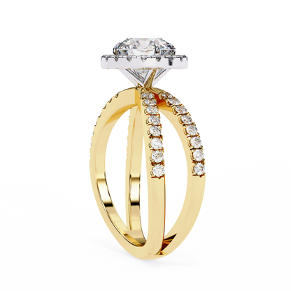 Stardust Round 1.52 Carat Solitaire Ring