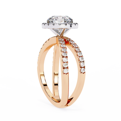 Stardust Round 1.52 Carat Solitaire Ring