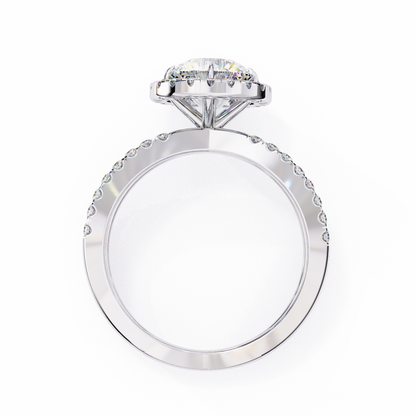 Stardust Round 1.52 Carat Solitaire Ring