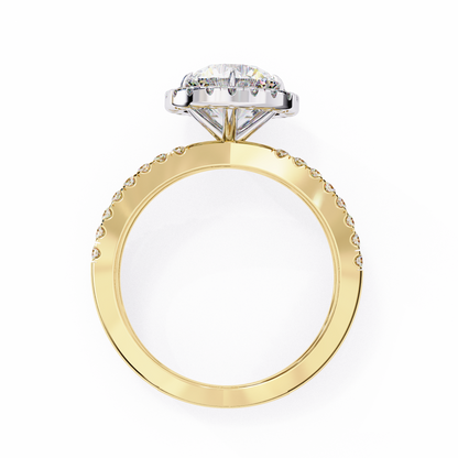 Stardust Round 1.52 Carat Solitaire Ring