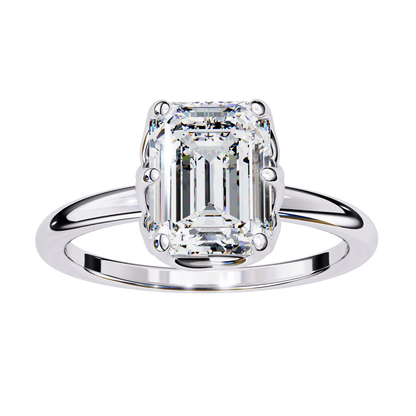 Timeless Emerald 2.08 Carat Solitaire Ring