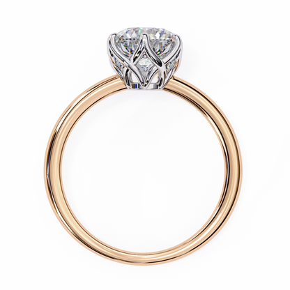 Classy Round 1.56 Carat Solitaire Ring